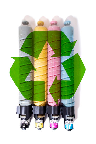 Reciclaje cartuchos usados